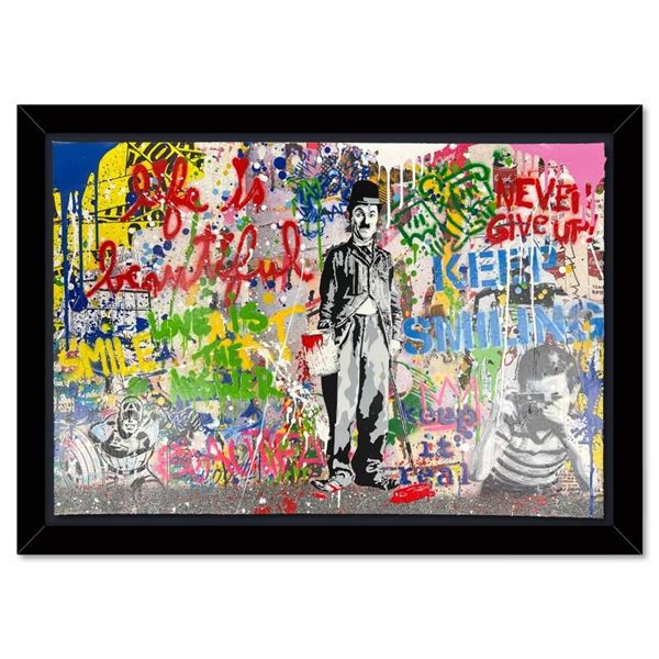 Chaplin by Mr Brainwash Original