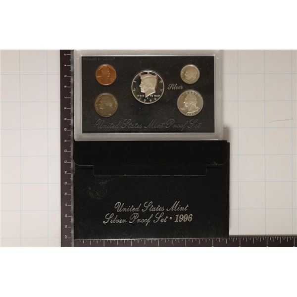 1996 US SILVER PROOF SET (WITH BOX)