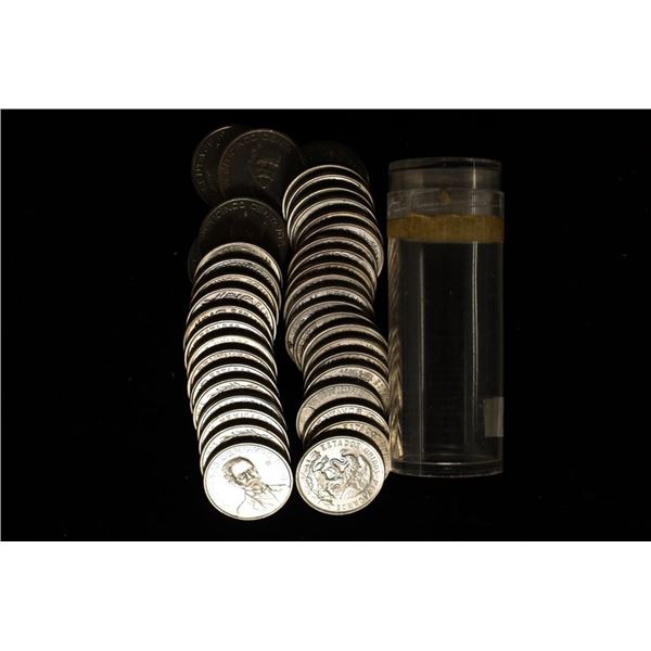 40-1964-M MEXICO 25 CENTAVO COINS AU/UNC