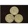 Image 1 : 1965, 1966 & 1967 40% SILVER JFK HALF DOLLARS