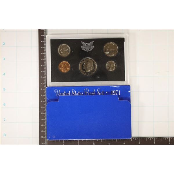 1971 US PROOF SET (WITH BOX)
