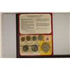 Image 2 : 1973 NEW ZEALAND 7 COIN UNC SOUVENIR SET  IN