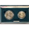 Image 2 : 1992 US "COLUMBUS QUINCETENARY" 2 COINS SET