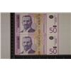 Image 2 : 2-2011 SERBIA 50 DINAR CRISP UNC COLORIZED BILLS