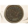 Image 1 : 1849 US LARGE CENT OBVERSE DAMAGE SCRATCHES ETC...