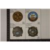 Image 2 : 4 U.S. NAVY MEDALS. METALS ARE 1 1/2" IN DIAMETER