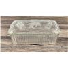 Image 2 : Federal Glass Refrigerator Dish Embossed Lid