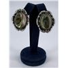 Image 1 : Alpaca Taxco Silver & Abalone Earrings