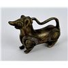 Image 2 : Chinese Brass Dog Lock