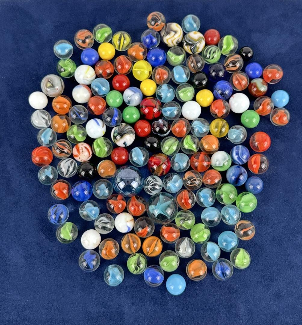 Collection of Vintage Marbles