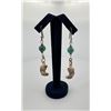 Image 1 : Navajo Sterling Silver Turquoise Earrings