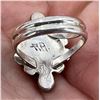 Image 3 : Navajo Sterling Silver Ammolite Ring
