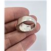 Image 2 : Taxco Mexico Sterling Silver Pink Conch Shell Ring