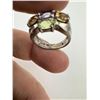 Image 2 : Sterling Silver Semi Precious Stone Ring