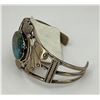 Image 2 : Lee Thompson Navajo Sterling Turquoise Bracelet