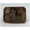 Image 1 : Amoco Tall in the Saddle Oil Belt Buckle