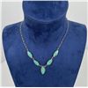Image 1 : Tom Sam Navajo Sterling Silver Turquoise Necklace
