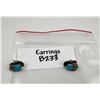 Image 3 : Navajo Sterling Silver Turquoise Earrings