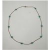 Image 2 : 14k Gold Persian Turquoise Necklace