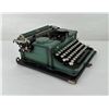 Image 4 : Antique Green Royal Portable Typewriter With Case