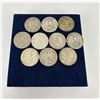 Image 2 : Lot of 10 Silver Washington Quarters