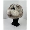 Image 2 : Silver Fox Fur Trapper Hat