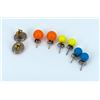 Image 2 : Mid Century Multi Colored Stud Earrings