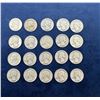 Image 1 : Lot of 20 Silver Washington Quarters