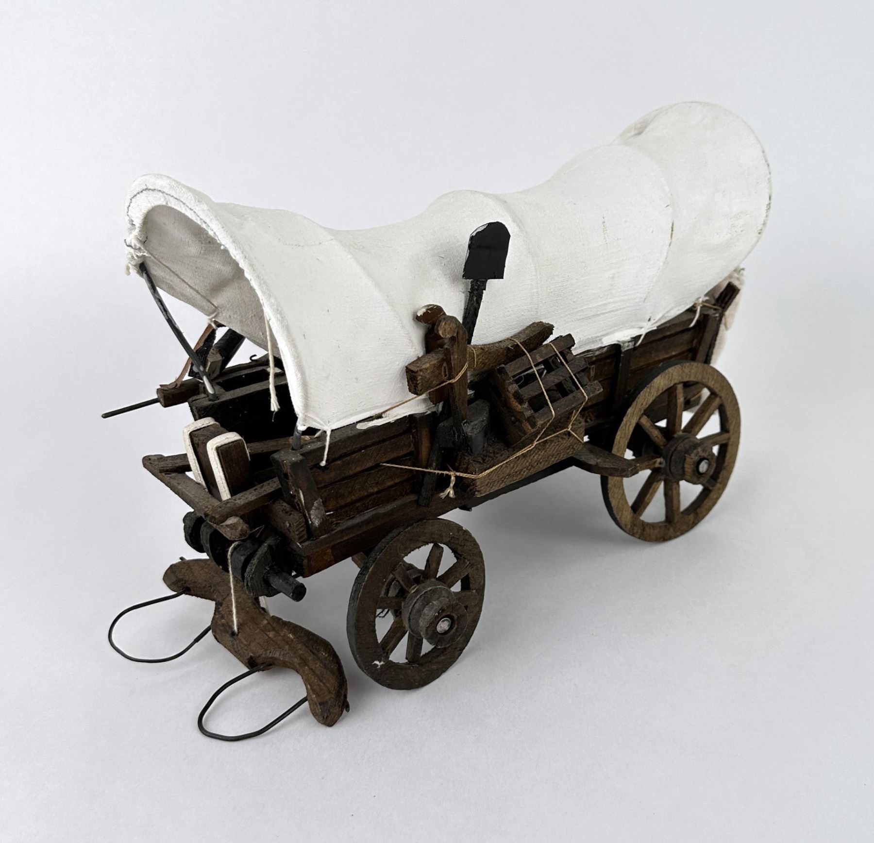 Folk Art Covered Wagon