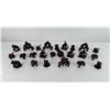 Image 1 : Collection of Miniature Chinese Resin Elephants