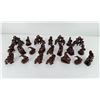Image 4 : Collection of Miniature Chinese Resin Elephants