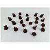 Image 1 : Collection of Miniature Chinese Resin Elephants