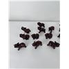 Image 2 : Collection of Miniature Chinese Resin Elephants