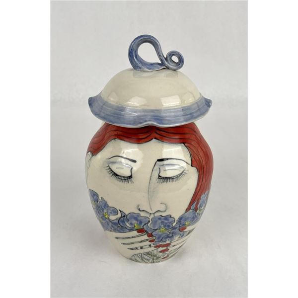 Hal Mathew Montana Studio Pottery Cookie Jar