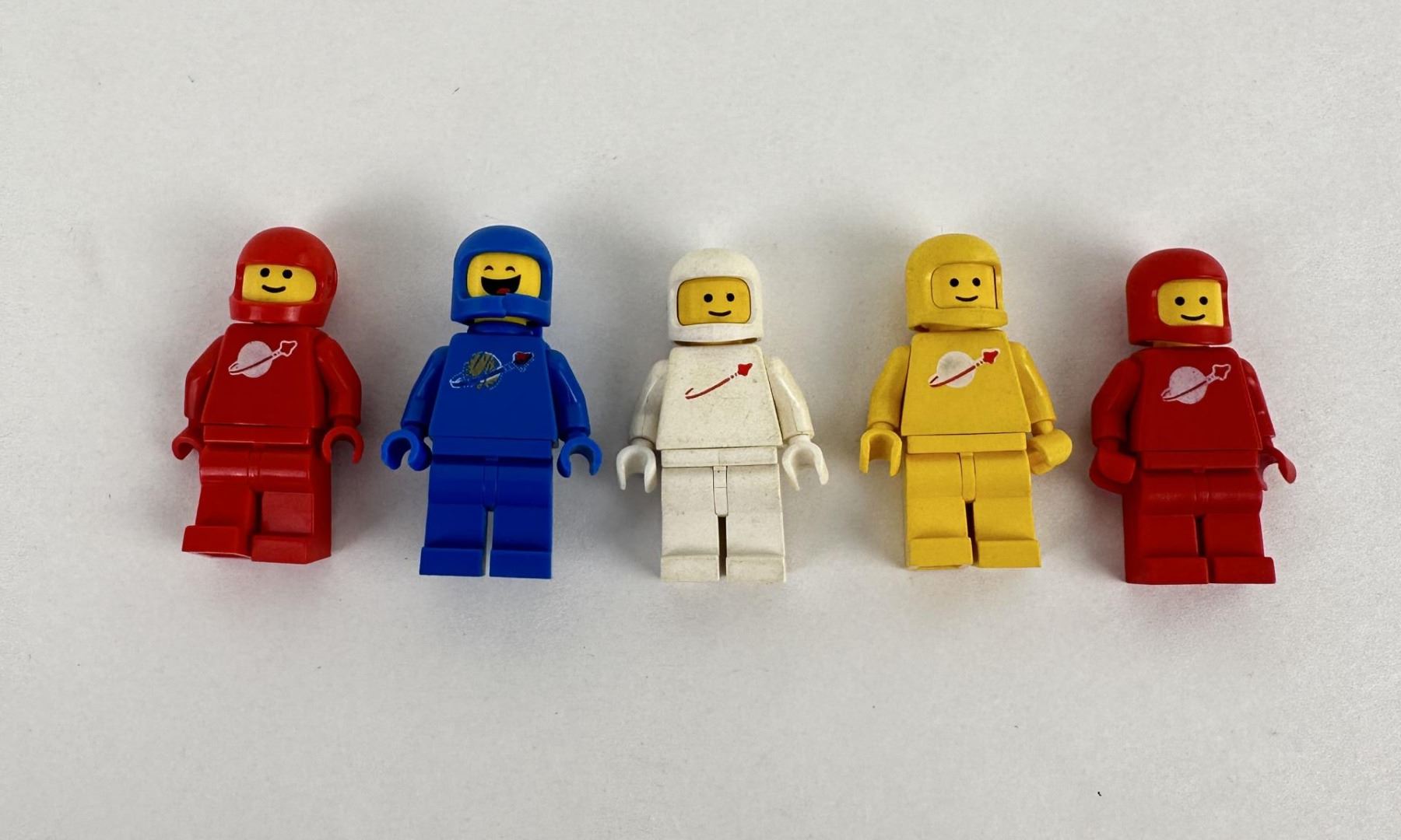 Lego Spaceman Mini Vintage Lego Space Man Astronaut Mini Figures