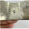 Image 3 : Large Navajo Sterling Silver Stamped Cuff Bracelet