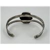 Image 2 : Navajo Sterling Silver Moss Agate Bracelet