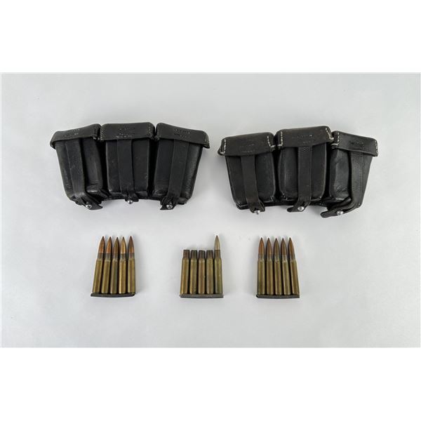WW2 German Army K98 Ammo Pouches