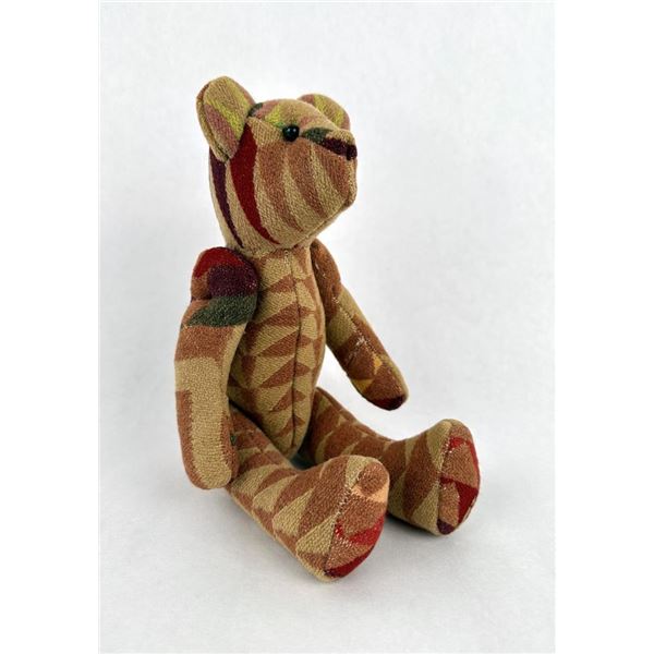 Custom Made Pendleton Blanket Teddy Bear