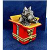 Image 2 : Limoges Peint Main Scottish Terrier Trinket Box