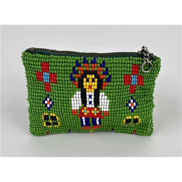 Montana Native American Indian Beaded Pouch