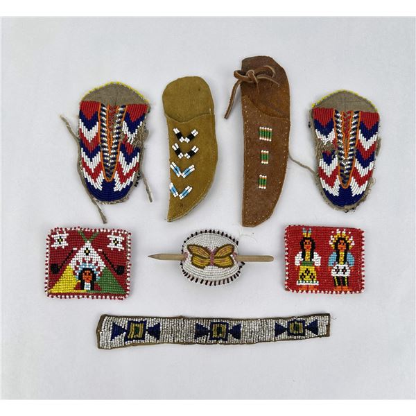 Collection of Native American Indian Beadwork