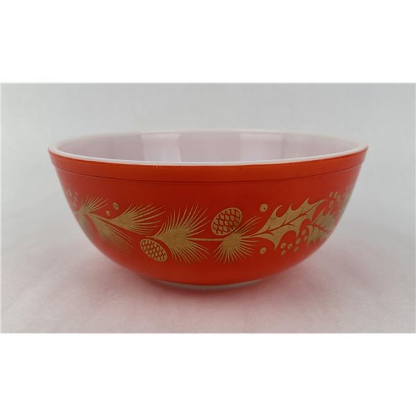 Pyrex Golden Leaf 404 Mixing Bowl