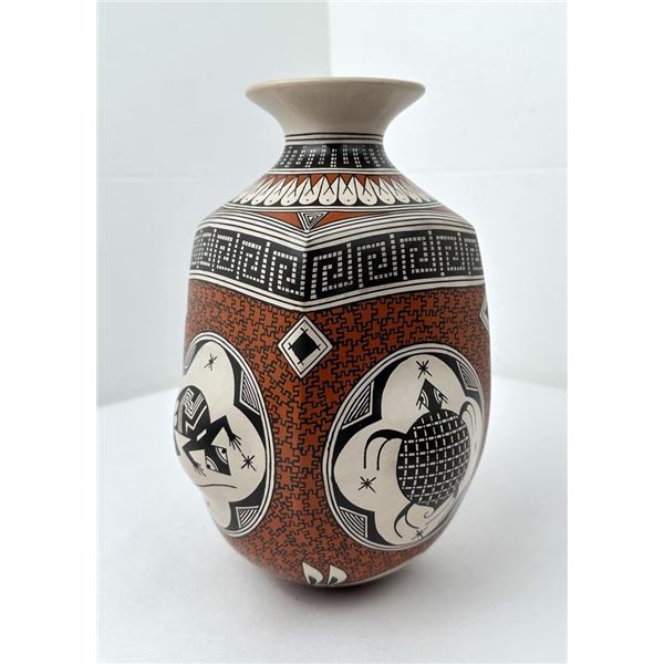 Nancy Heras De Martinez Mata Ortiz Pottery Jar