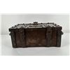 Image 4 : 7th Cavalry Iron Strong Box With Lock & Key