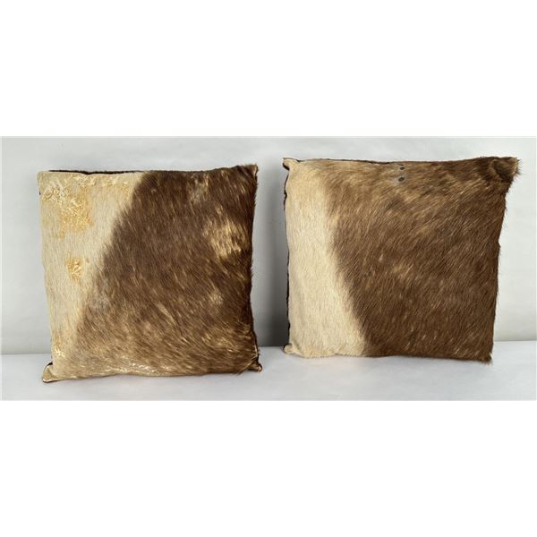 Steer Hide Pillows
