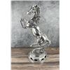 Image 1 : Large Metal Rearing Horse Statue