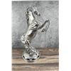 Image 2 : Large Metal Rearing Horse Statue