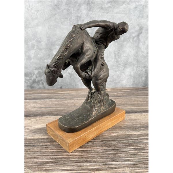Bronco Buster Statue By Adrian Herr