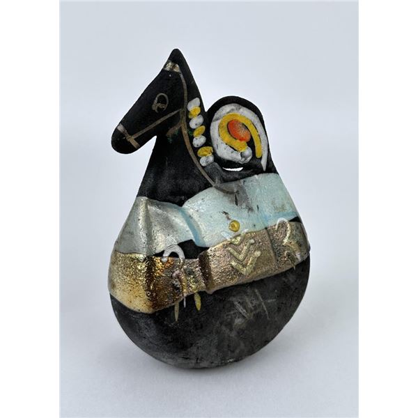 Raku Pottery Horse